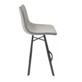 side view of counter stool