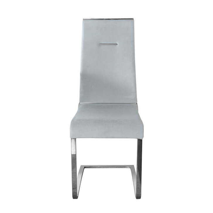 front view of the Skyline side chair.
