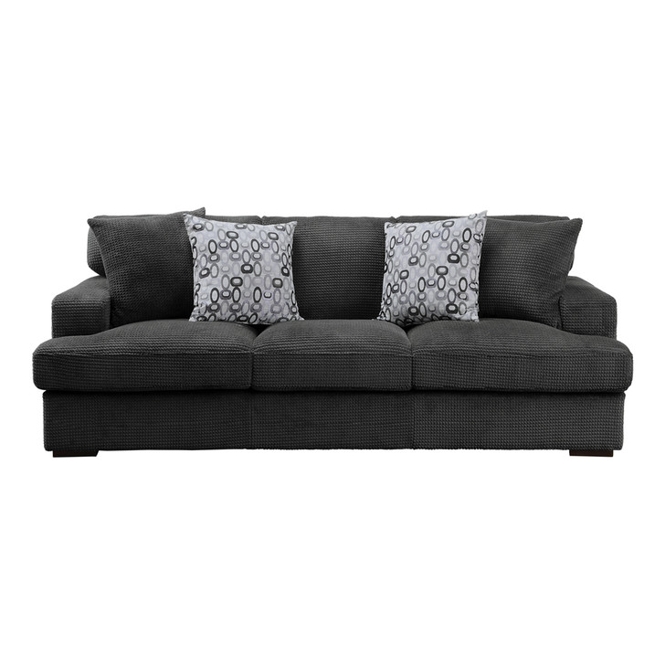 Caroline Sofa with 4 decorative pillows