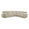 H04160 6-Piece Modular Power Reclining Sectional with Power Headrests
