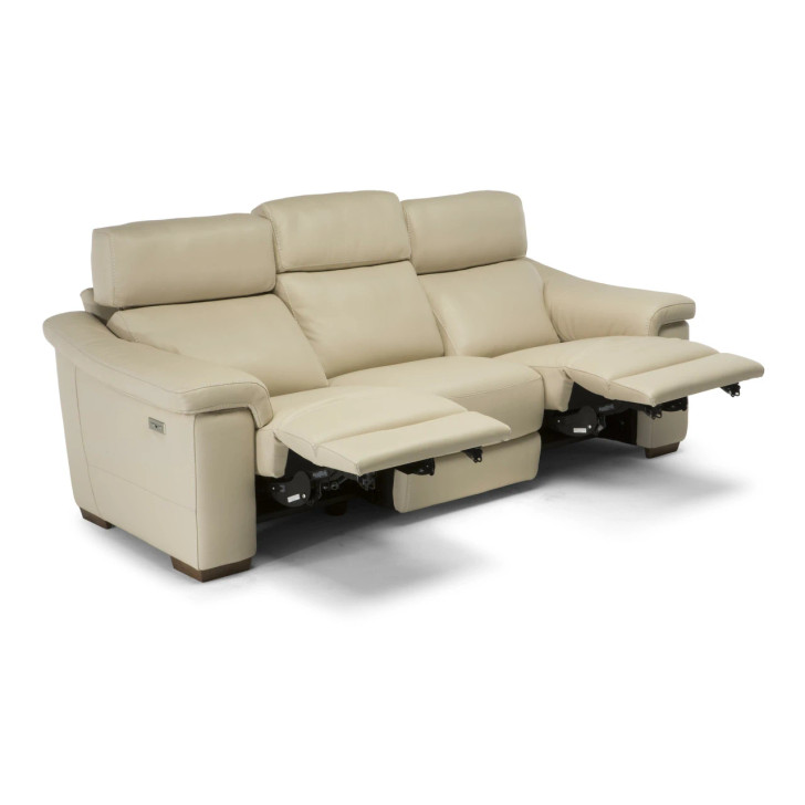 Natuzzi Edition C115 Giulivo 355 Power Reclining Sofa w/ Power Headrest