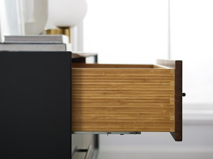 close up of the top drawer pulled out.