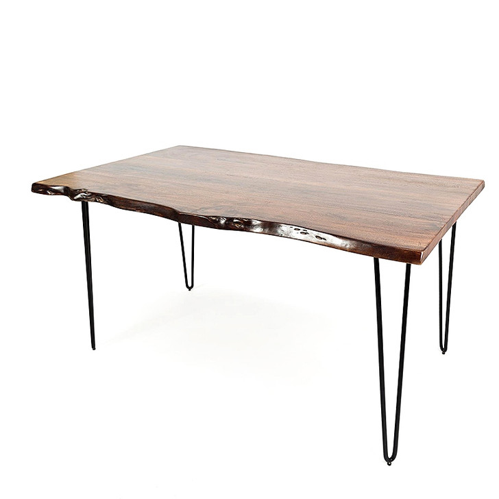 Tioga  60" Acacia Wood Dining Table