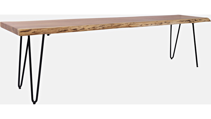 Tioga 70" Acacia Wood Bench