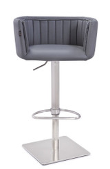 1342-GB SL-A5 Bar Stool-Dark Grey - KD