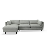 Edward 2pcs Sectional with 4 pillows