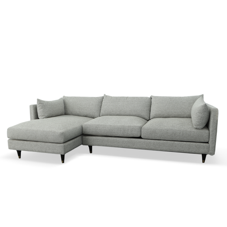 Edward 2pcs Sectional with 4 pillows