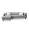 Edward 2pcs Sectional with 4 pillows